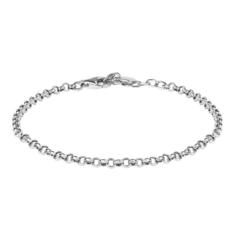 Bracciale Catena Silver Collection Argento Rodiato - Spannringe Damen | OROVIVO