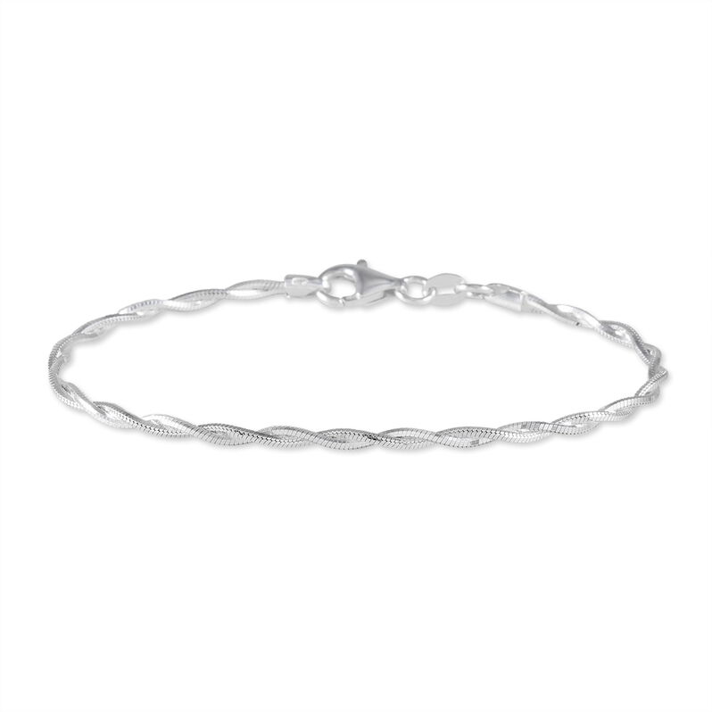 Bracelet Tiffenn Argent Blanc - Spannringe Damen | OROVIVO