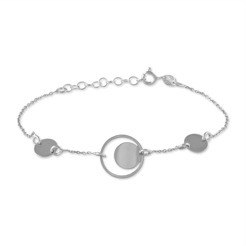 Bracelet Argent Blanc - Spannringe Damen | OROVIVO