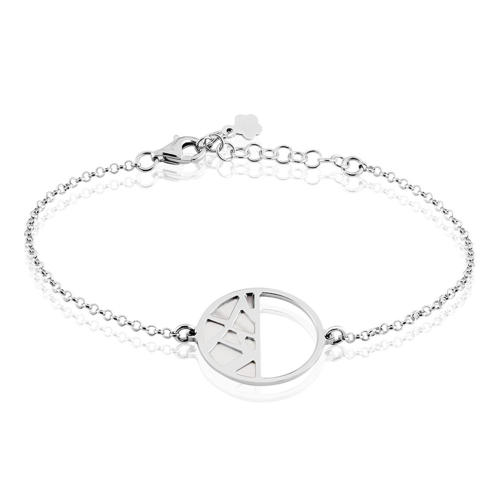 🦚 Damenarmband Silber 926 Vergoldet, Armband mit Stein