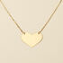Damen Halskette Gold 375 Herz gravierbar Valeria - Herzketten Damen | OROVIVO