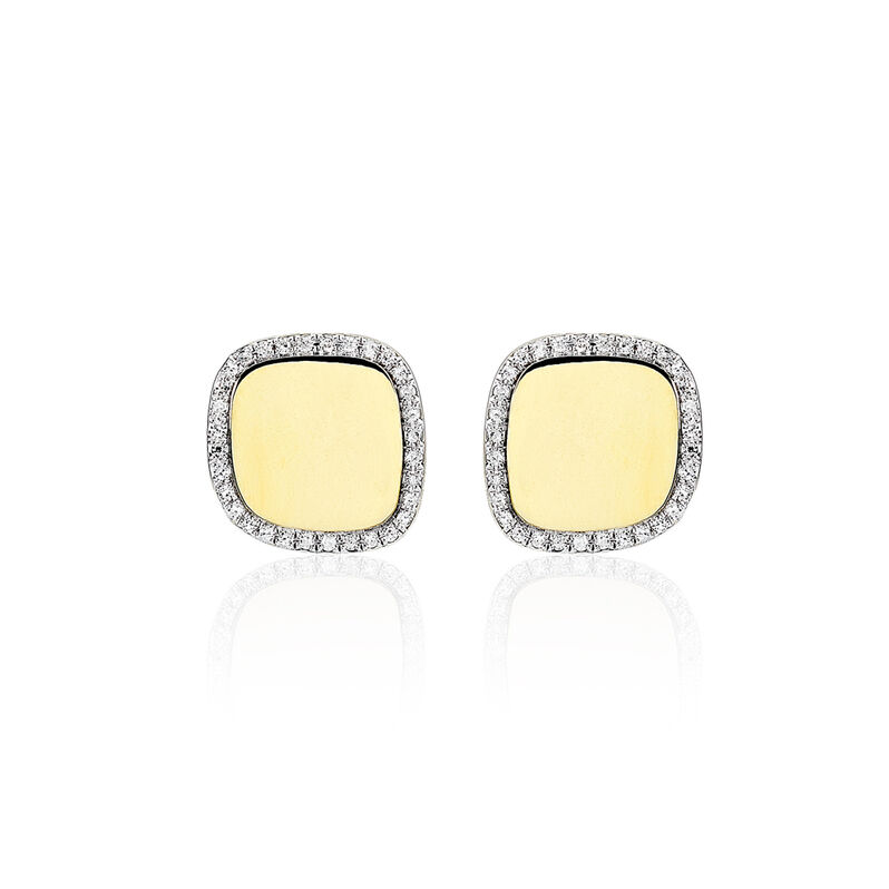 Boucles D'oreilles Or Jaune Marion  - Spannringe Damen | OROVIVO