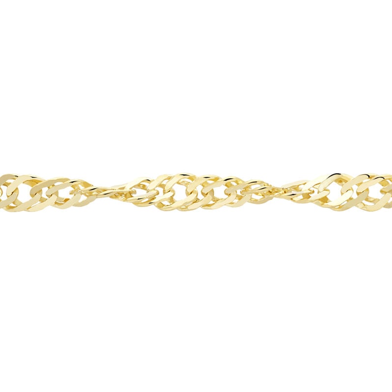 SINGAPUR 1 Damen Kette Gold 375 (9 Karat) B 1,2 mm - Halsketten Damen | OROVIVO