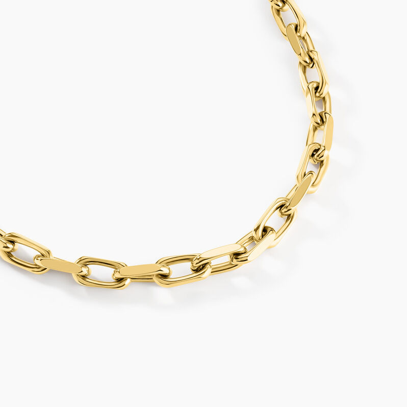 Collier Acier Jaune - Spannringe Damen | OROVIVO