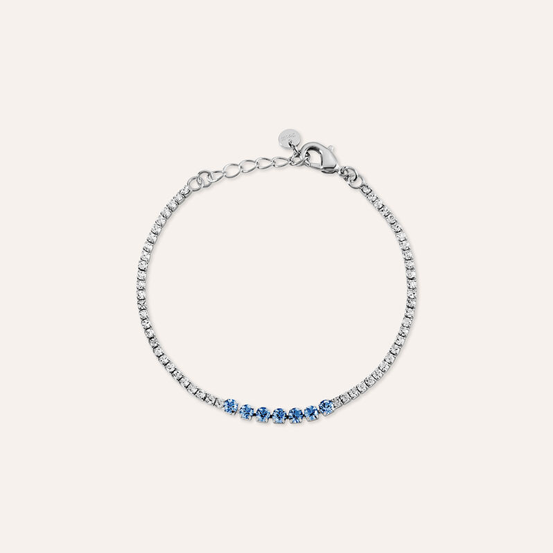 Bracciale Tennis Romantic Shine Metallo Cristallo - Spannringe Damen | OROVIVO