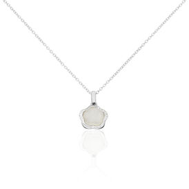Damen Halskette Silber 925 Zirkonia Mondstein - Ketten mit Anhänger Damen | OROVIVO