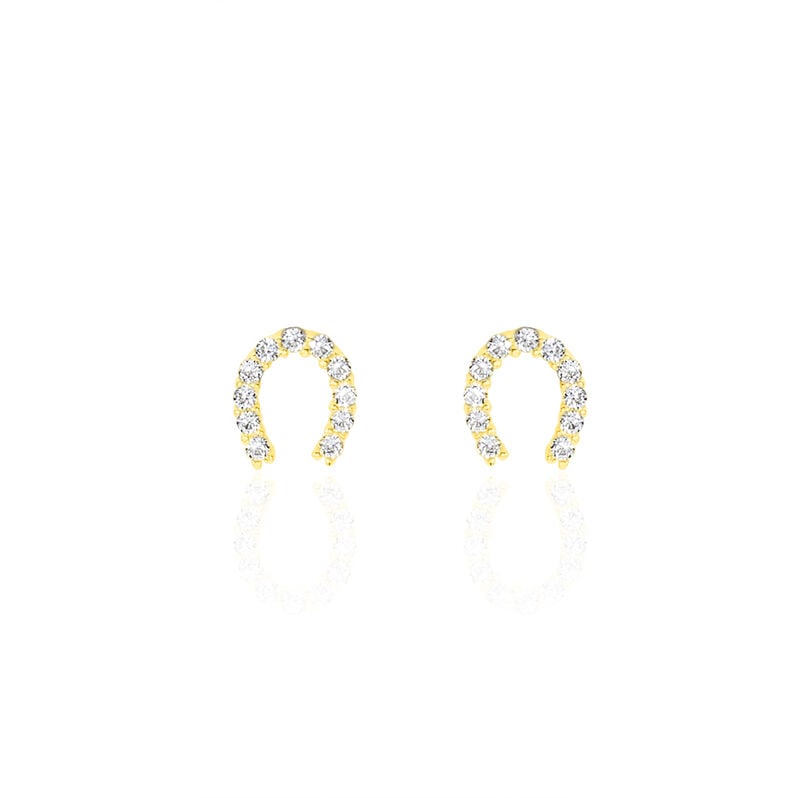 Boucles D'oreilles  Or Jaune - Spannringe Damen | OROVIVO