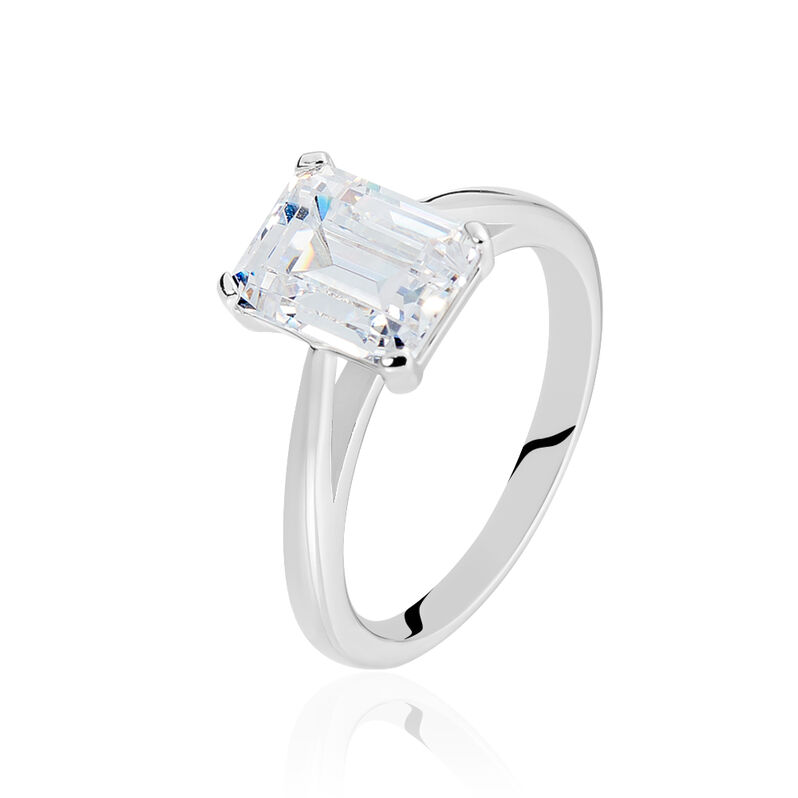 Bague Mathilda Argent Et Oxydes - Spannringe Damen | OROVIVO