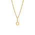 ALPHABET Unisex Anh&auml;nger Gold 375 (9 Karat) Buchstabe O