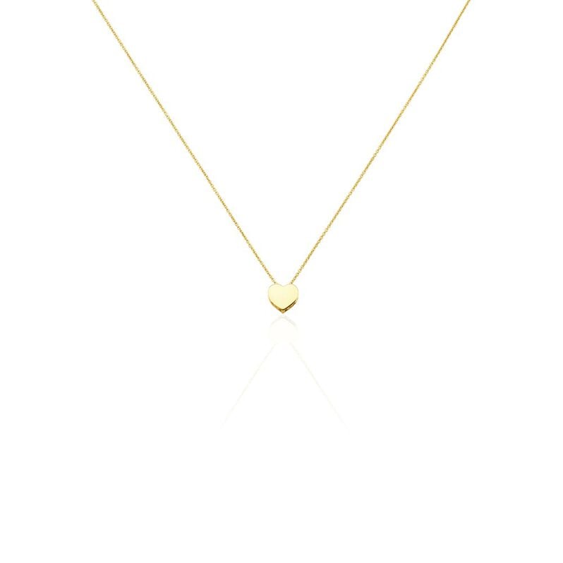 KILA Damen Collier Gold 375 (9 Karat) Kreis - Halsketten Damen | OROVIVO