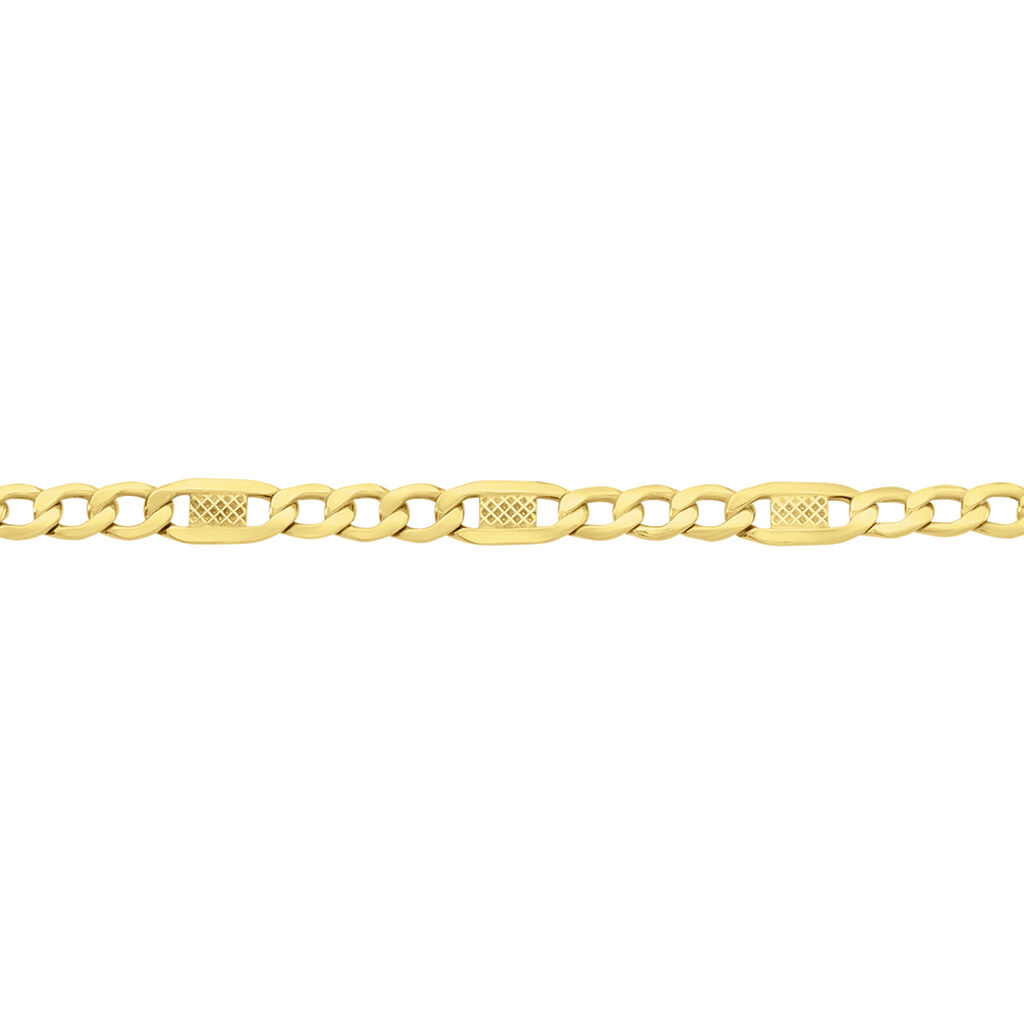 Unisex Figarokette Gold 375  - Halsketten Unisex | OROVIVO