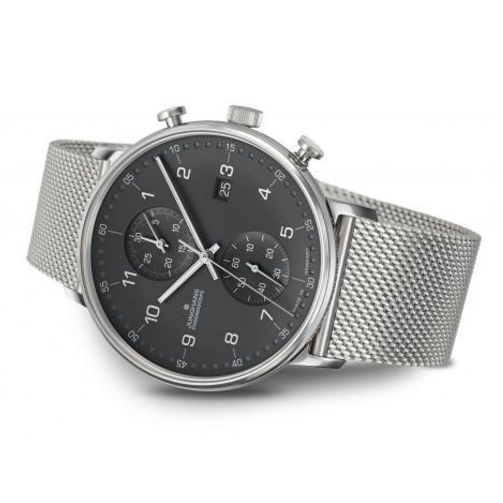 Junghans Herrenuhr Form C 041/4877.44 Quarz - Armbanduhren Herren | OROVIVO