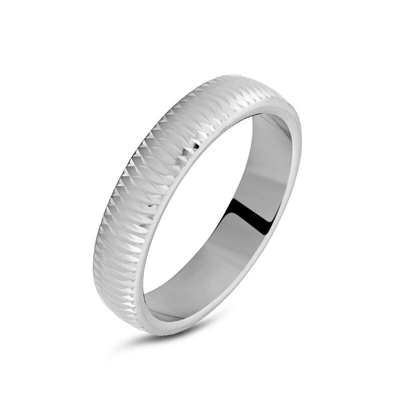 Anello Fedina Silver Collection Argento Rodiato - Spannringe Unisex | OROVIVO