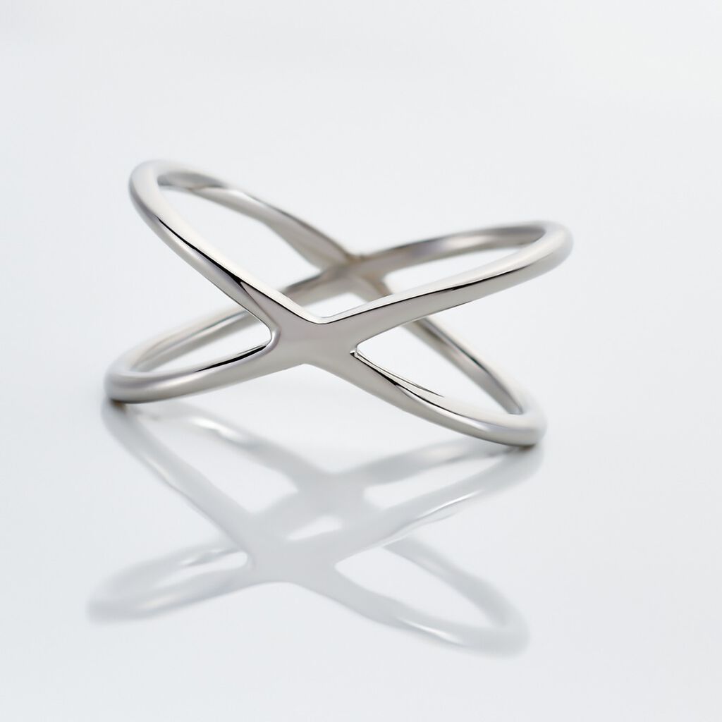 ALIANNA Damen Ring Edelstahl