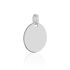 ELISANDRE GRAVUR 1 Unisex Anh&auml;nger Silber 925 Kreis