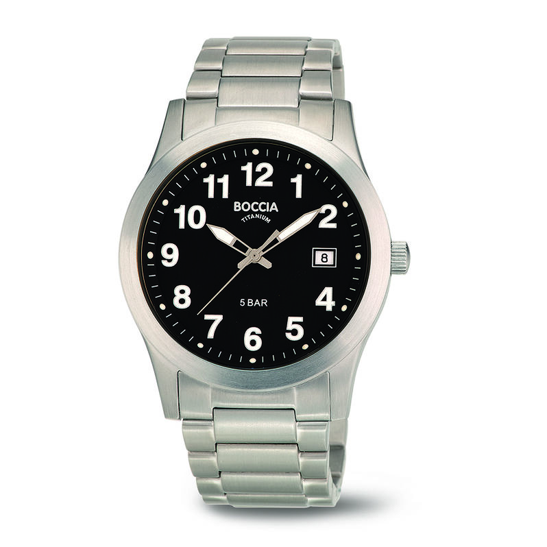 Boccia Herrenuhr Titanium 3619-03 Quarz - Armbanduhren Herren | OROVIVO