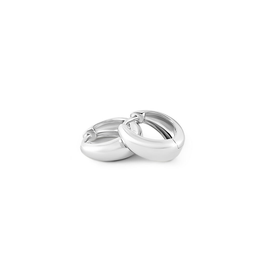 TRENARA Damen Creolen Silber 925 Kreis - Creolen Damen | OROVIVO
