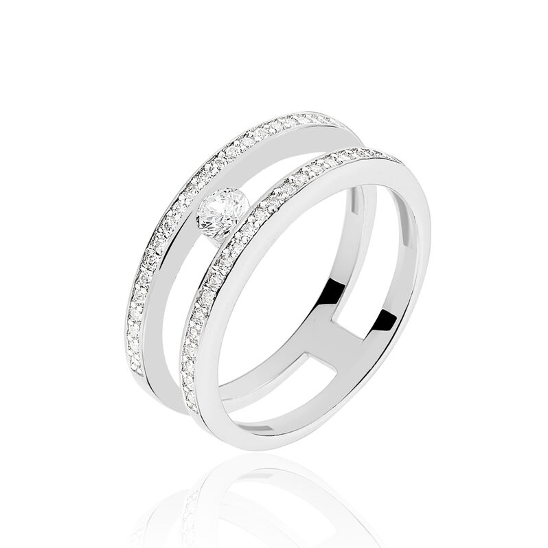 Bague Hermione Argent Et Oxydes - Spannringe Damen | OROVIVO