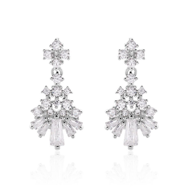 Boucles D'oreilles Anca Argent Pendantes - Spannringe Damen | OROVIVO
