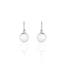 Damen Ohrstecker Silber 925 Diamant 0,024ct - Ohrstecker Damen | OROVIVO