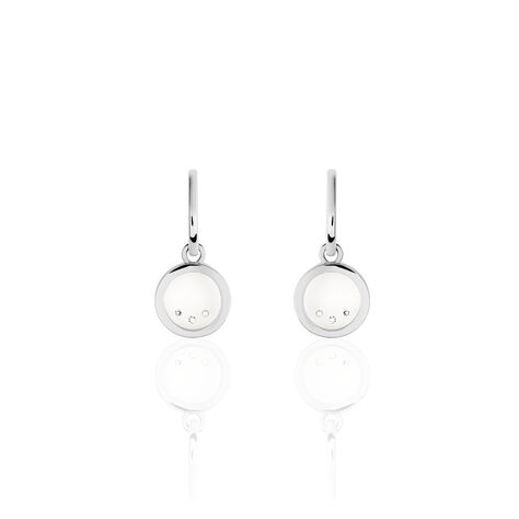 Damen Ohrstecker Silber 925 Diamant 0,024ct - Ohrstecker Damen | OROVIVO