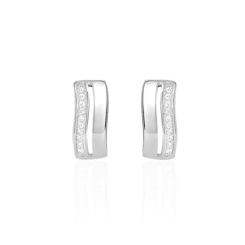 Boucles D'oreilles Anicee Argent - Spannringe Damen | OROVIVO