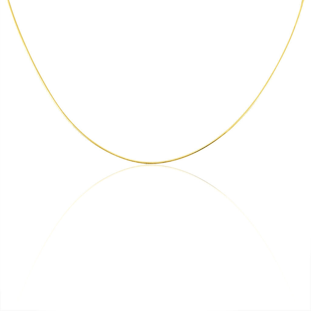 SCHLANGE 1 Damen Kette Gold 375 (9 Karat) B 0,9 mm