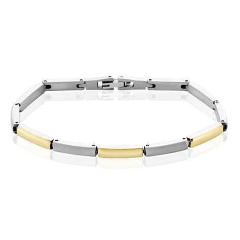 Damen Armband Titan Bicolor Gelb/Silber Ember  4,00mm  - Armbänder Damen | OROVIVO
