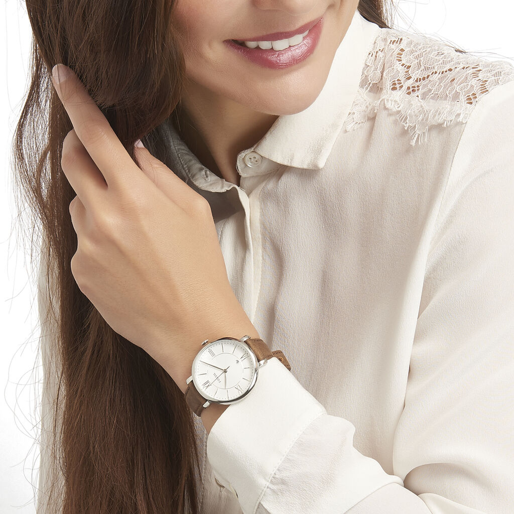 Fossil Damenuhr Jacqueline Es3708 Quarz - Armbanduhren Damen | OROVIVO