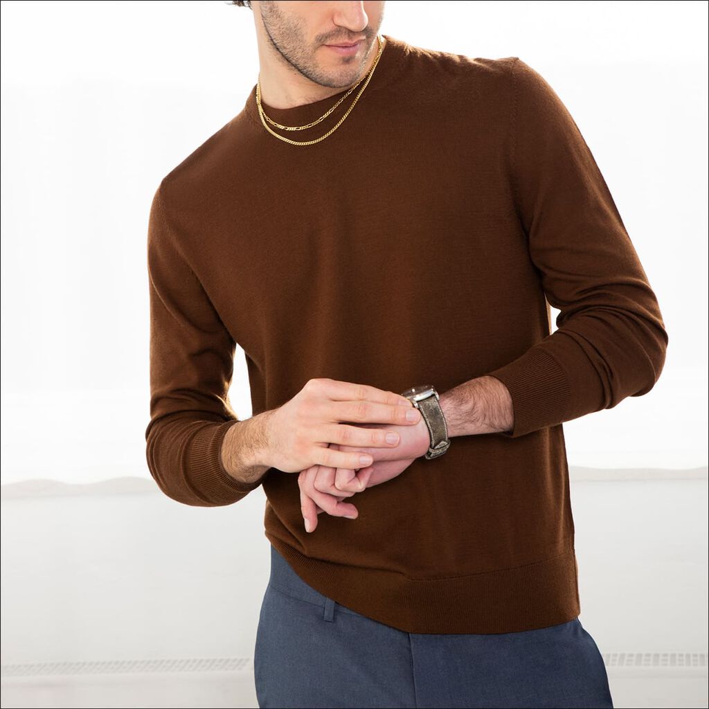 Unisex Figarokette Silber 925 Vergoldet  - Halsketten Unisex | OROVIVO
