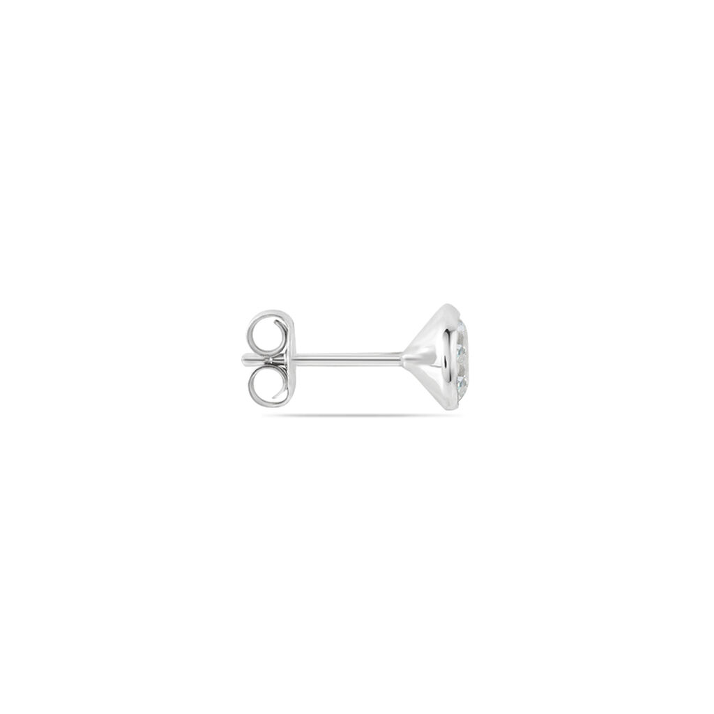 Damen Ohrstecker Single Silber 925 Zirkonia - Ohrstecker Damen | OROVIVO