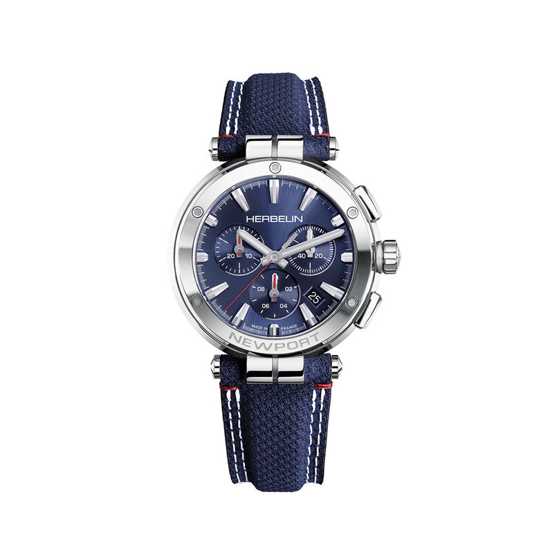 Montre Herbelin Newport Chrono Bleu - Spannringe Herren | OROVIVO