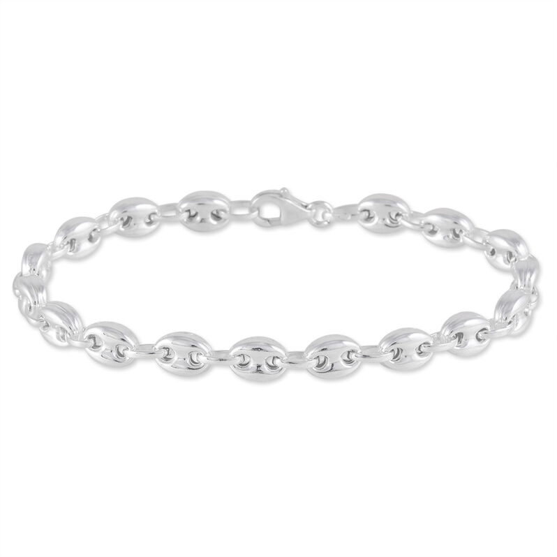 Bracelet Armele Argent Blanc - Spannringe Herren | OROVIVO