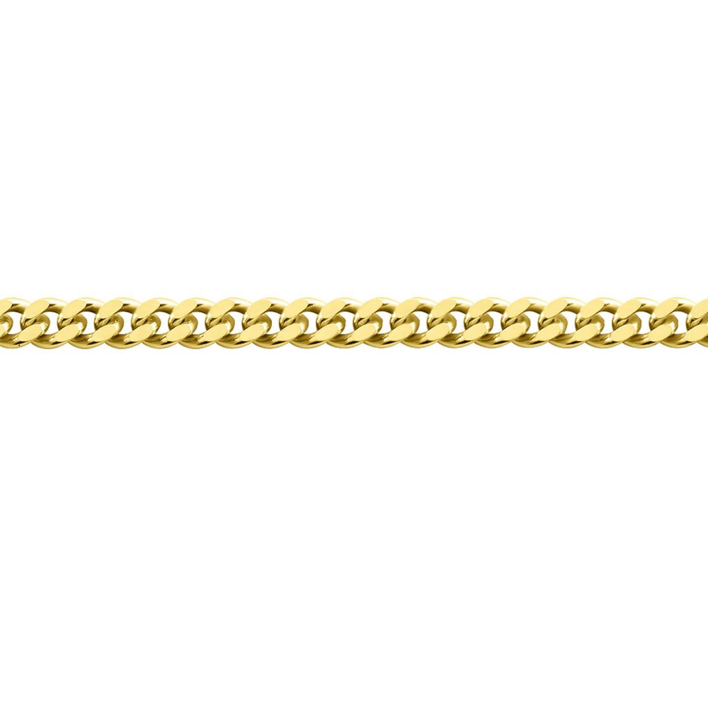 Unisex Panzerkette Gold 375  - Halsketten Unisex | OROVIVO