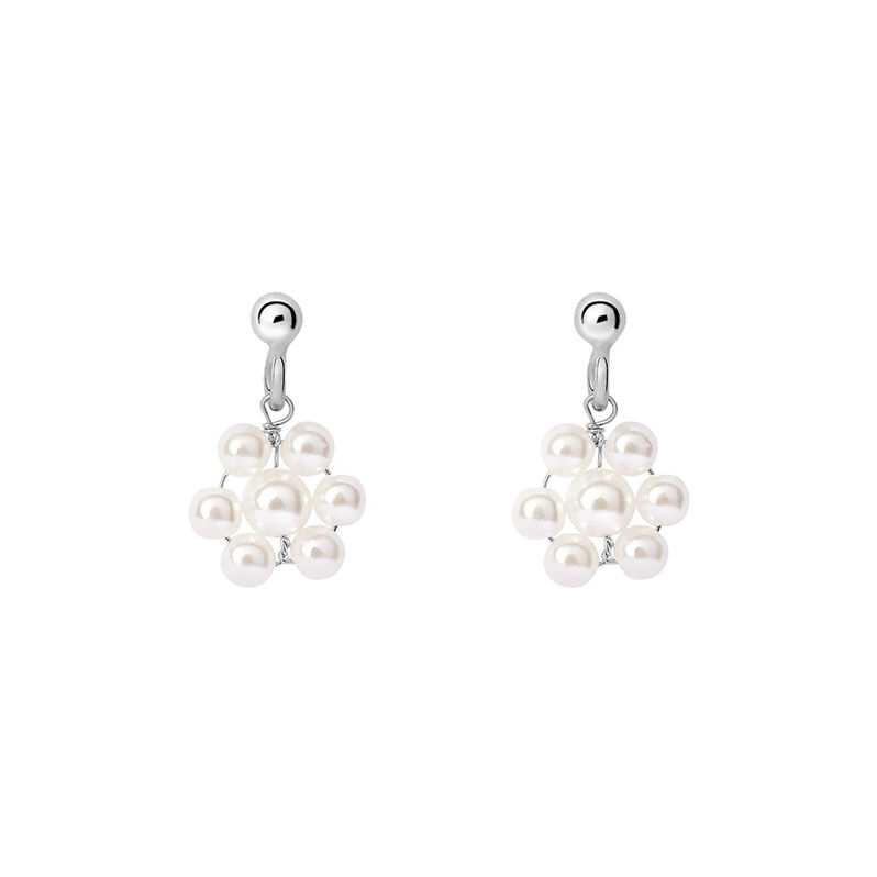 Orecchini Pendenti Silver Baby Argento Rodiato Pietra sintetica - Spannringe Kinder | OROVIVO
