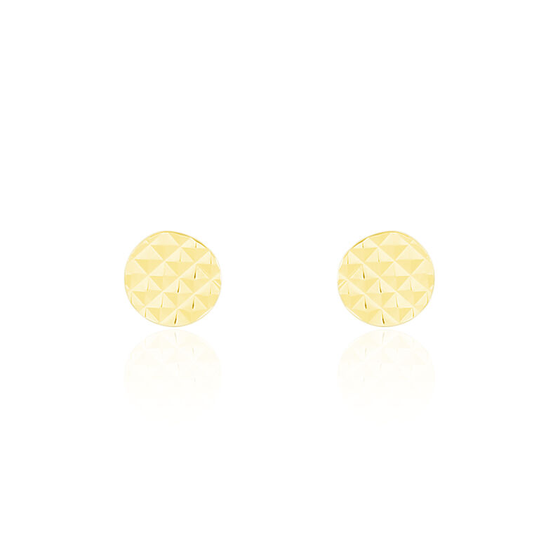 Boucles D'oreilles Puces Nabara Or Jaune - Spannringe Damen | OROVIVO