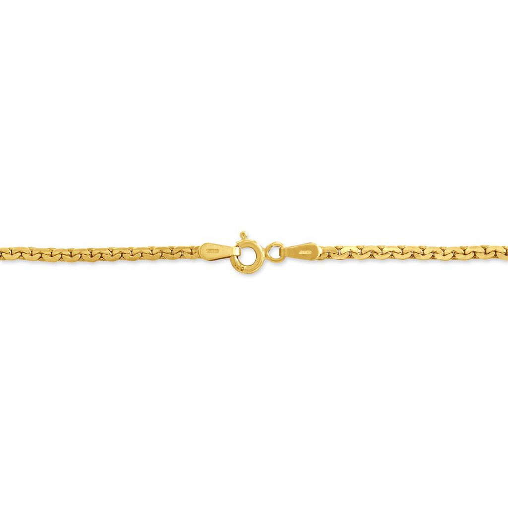Bracelet Ivy Maille Haricot Or Jaune - Spannringe Damen | OROVIVO