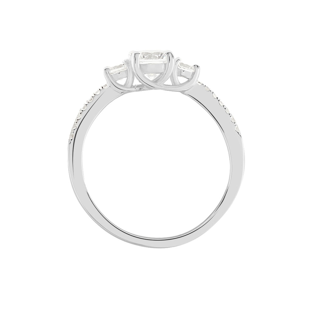Damen Ring Silber 925 Zirkonia Mallory  - Hochzeitsringe Damen | OROVIVO