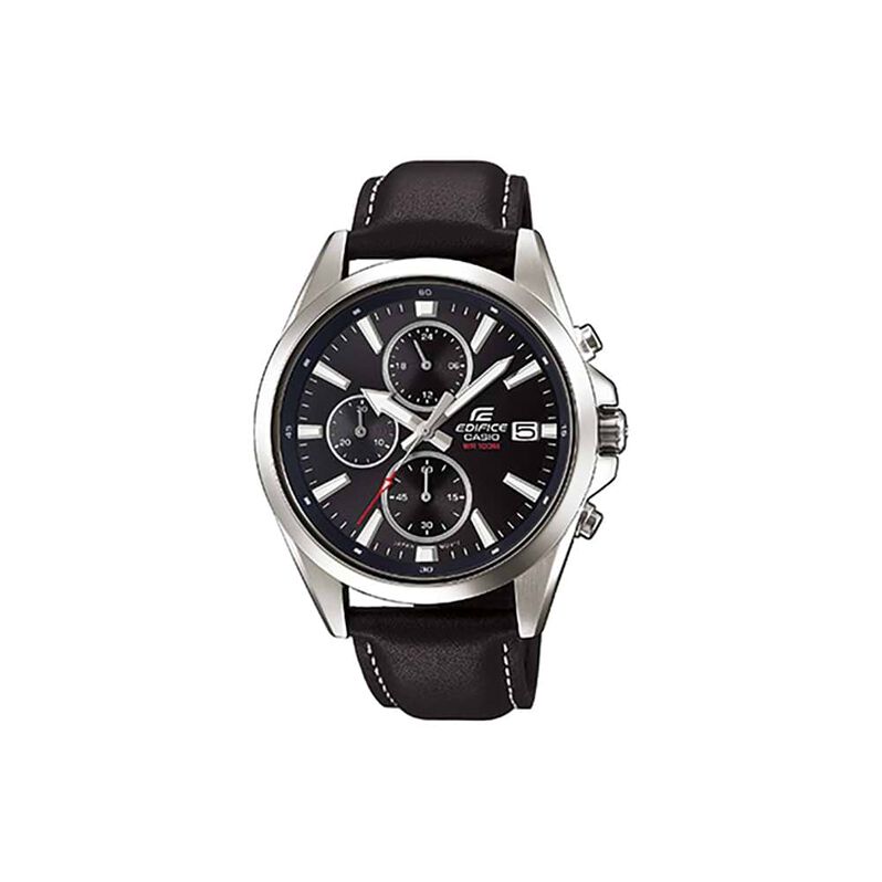 Orologio Cronografo Uomo Casio Vintage Collection quadrante nero EFV-560L-1AVUEF-RE21 - Spannringe Herren | OROVIVO
