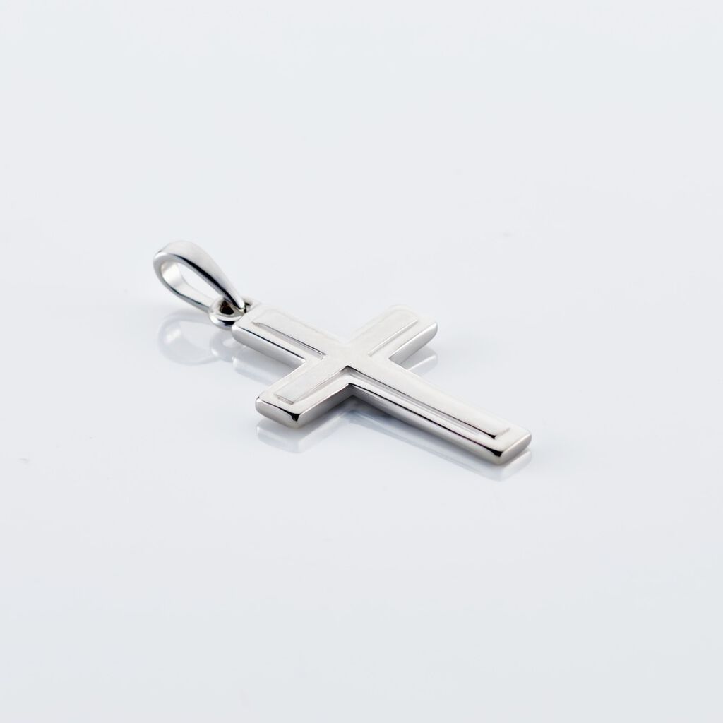 BARBARA KREUZ 2 Unisex Anh&auml;nger Silber 925 Religi&ouml;ses Kreuz
