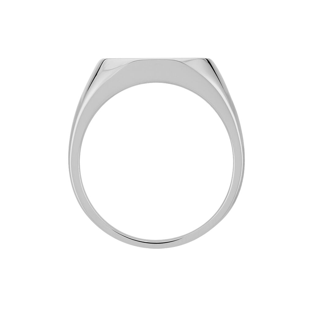 Herren Siegelring Silber 925 Rhodiniert - Siegelringe Herren | OROVIVO