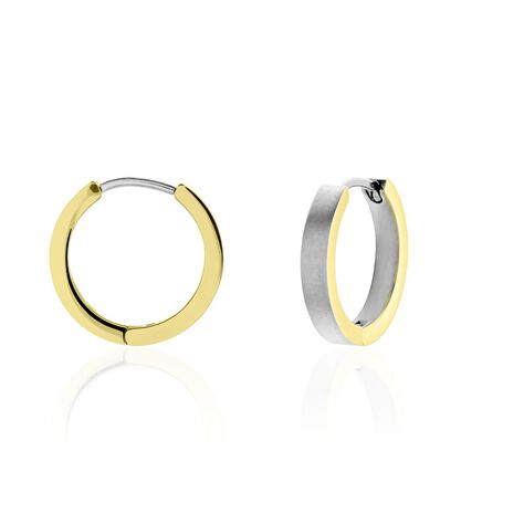 Damen Creolen Titan Diamant  - Creolen Damen | OROVIVO