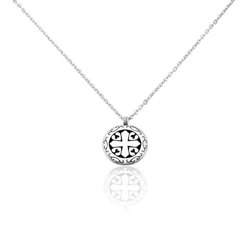 PETER Herren Collier Edelstahl Kreis - Halsketten Herren | OROVIVO