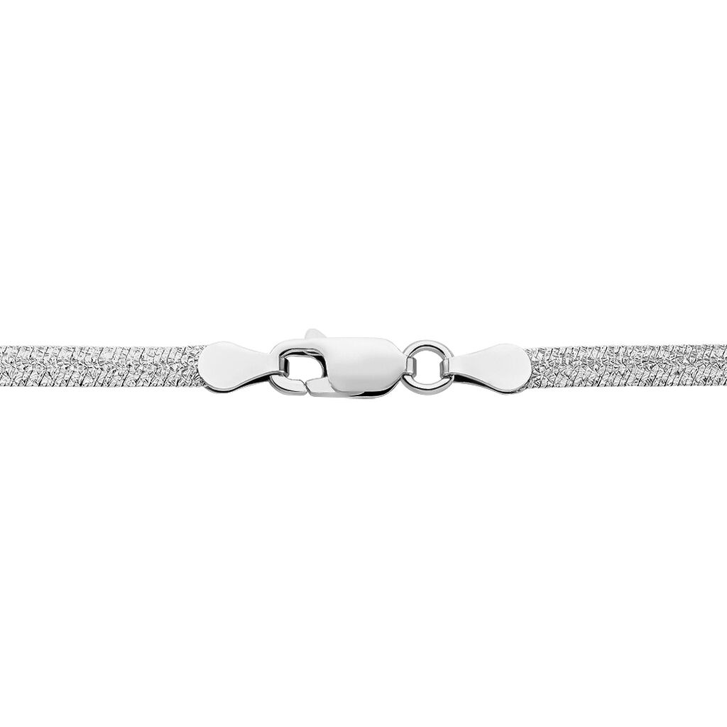 ZOUIDA HERINGBONE Damen Kette Silber 925