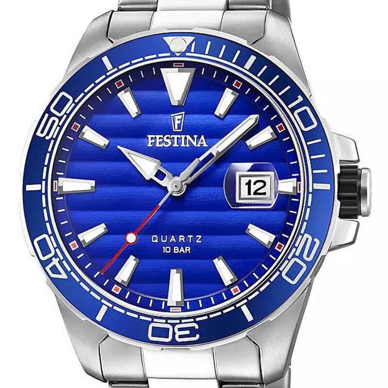 Solo tempo con cassa e bracciale in acciaio - Spannringe Herren | OROVIVO