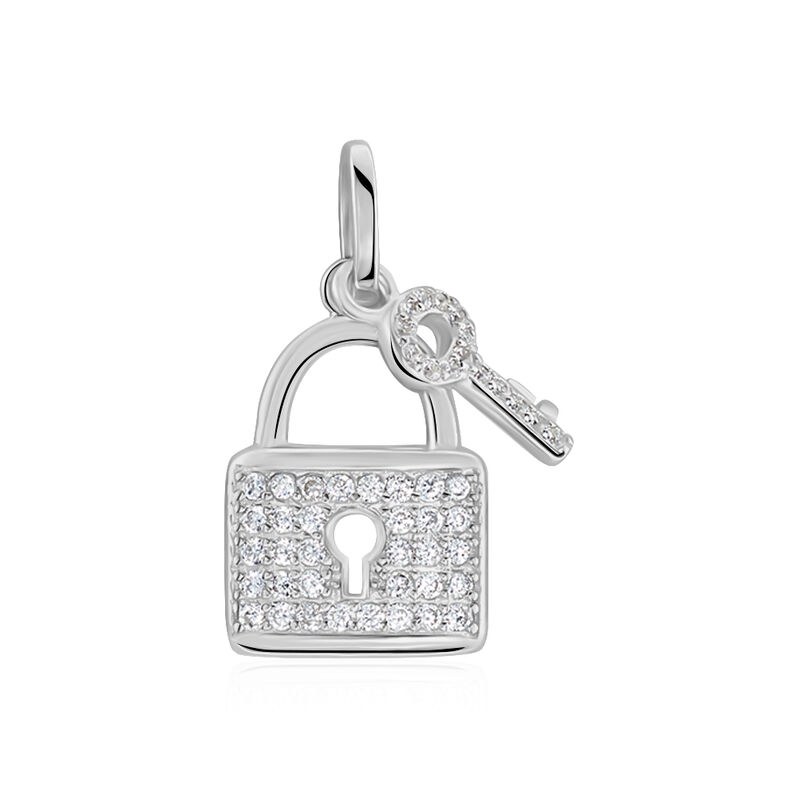 Pendentif Argent Weiss Amelot Oxydes - Spannringe Damen | OROVIVO