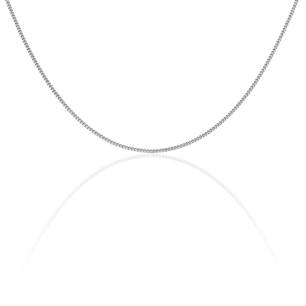 PANZER S FLACH 2 Damen Kette Silber 925 B 1,7 mm