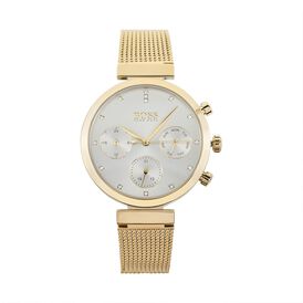 BOSS Damenuhr Flawless 1502552 Quarz-Chronograph - Analoguhren Damen | OROVIVO