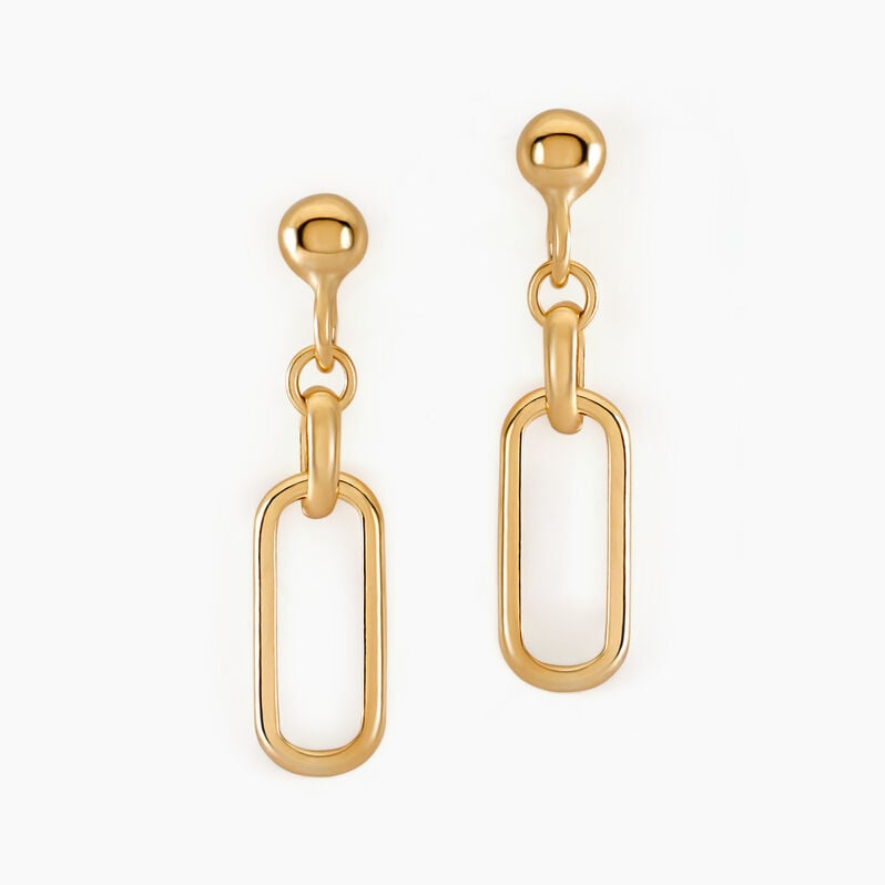 Boucles D'oreilles Pendantes Merrill Or Jaune - Spannringe Damen | OROVIVO