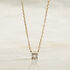 Illusion Damen Collier Gold 375 (9 Karat) Diamant Wei&szlig; 0,06 ct